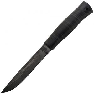 Нож «Сканди» Н85, сталь У10А-7ХНМ, рукоять: текстолит, кожа