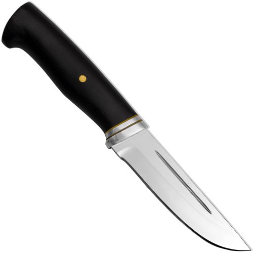 Нож охотничий, туристический Н86, сталь ЭИ-107, рукоять: дюраль граб, пин