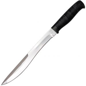Нож «Мачетеро» Н87, сталь ЭИ-107, рукоять: текстолит, кожа