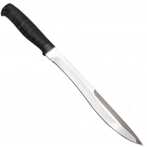 Нож охотничий, туристический «Мачетеро» Н87, сталь ЭИ-107, рукоять: текстолит, кожа