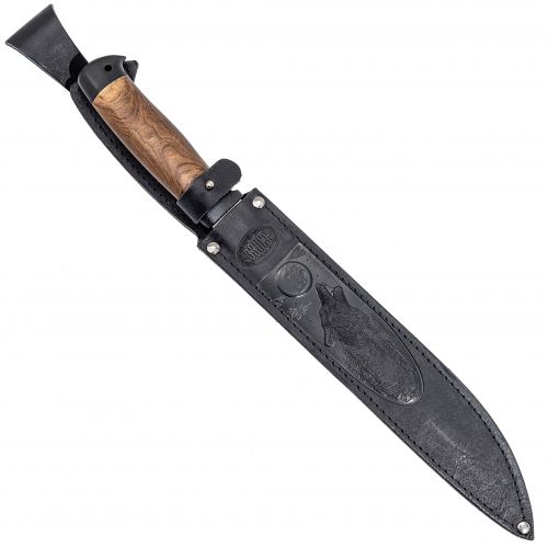 Нож охотничий, туристический «Мачетеро» Н87, сталь У10А-7ХНМ, рукоять: текстолит, орех