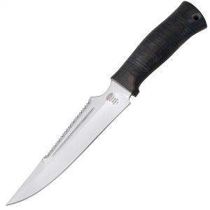 Нож «Селигер» Н92, сталь ЭИ-107, рукоять: текстолит, кожа