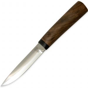 Нож охотничий, туристический «Якут» Н97Ш, сталь ЭИ-107, рукоять: текстолит, орех (широкий)