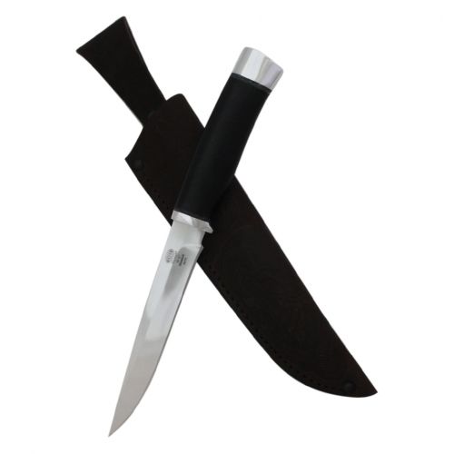 Нож охотничий, туристический «Батыр» НР12, сталь: ЭИ-107, рукоять: дюраль, граб