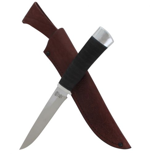 Нож охотничий, туристический «Батыр» НР12, сталь: ЭИ-107, рукоять: дюраль, микропора