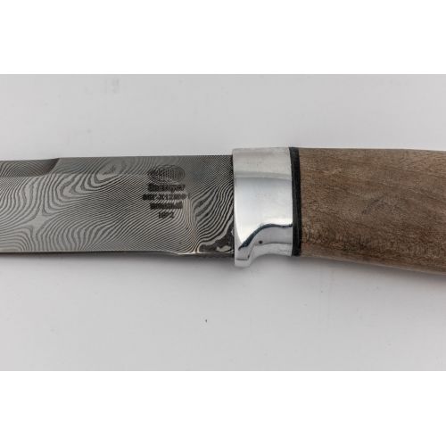 Нож охотничий, туристический «Полярник» НР2, сталь 65Г-Х12МФ1, рукоять: дюраль, орех