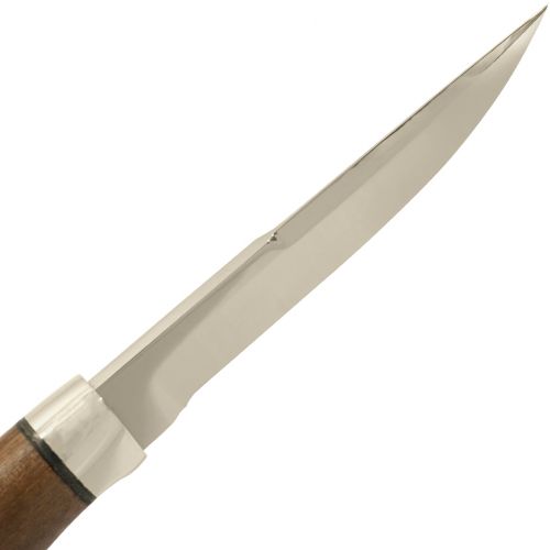 Нож охотничий, туристический «Полярник» НР2, сталь ЭИ-107, рукоять: дюраль, орех