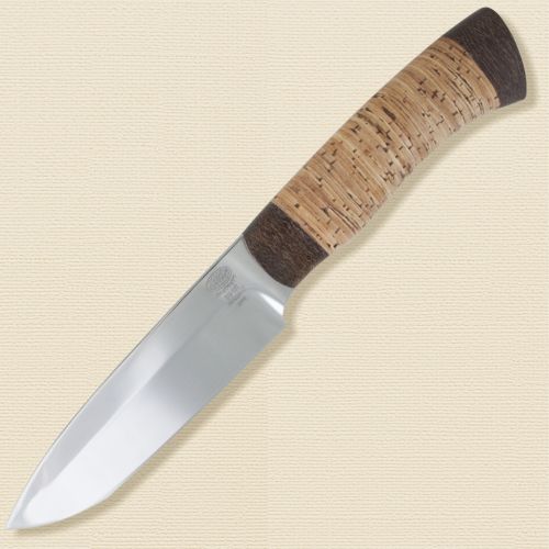 Нож туристический «Милорд» НР3, сталь ЭИ-107, рукоять: текстолит, береста наборная