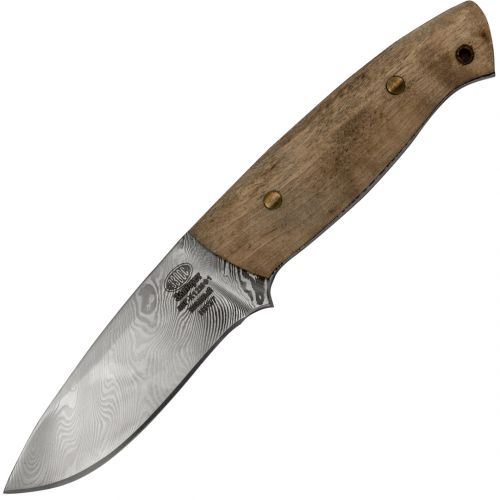 Нож охотничий, туристический «Юрма» НР37, сталь 65Г-Х12МФ1, рукоять: орех