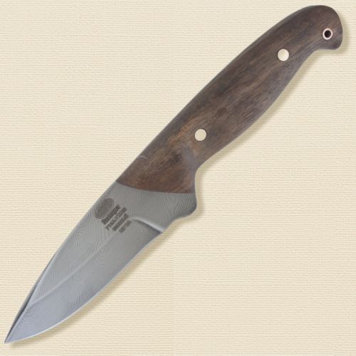 Нож туристический «Миньяр» НР38, сталь черный дамаск (У10А-7ХНМ), рукоять: орех