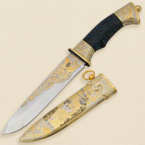 Нож украшенный «Русь богатырская» Н1Т