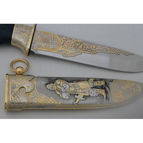Нож украшенный «Русь богатырская» Н1Т