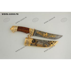 Нож украшенный «Сопки Маньчжурии» Н5