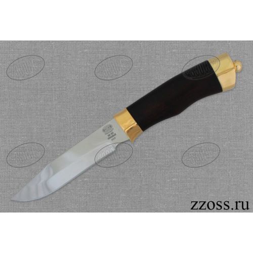 Нож «Синьор Робинзон» Н33-П, сталь ЭИ-107, рукоять: золото, орех морёный