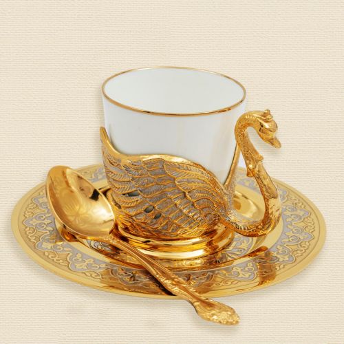 Набор кофейный «Лебеди»
